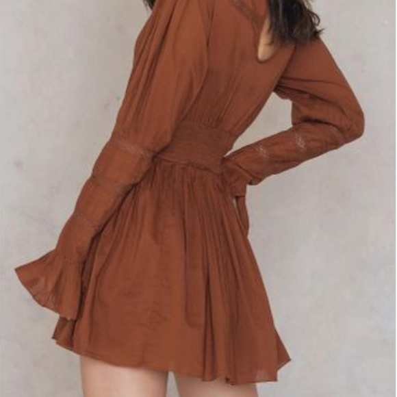 Free PeopleThe Victorian Waist Mini Dress - Picture 2 of 4